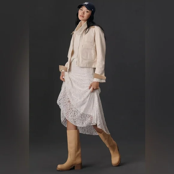 Jeffrey Campbell Tan Heeled Boots - Picture 2 of 11